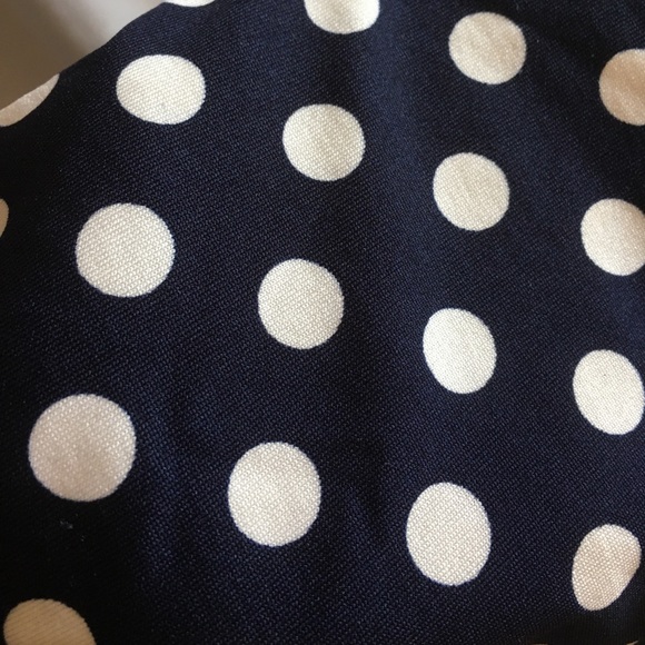 navy blue dress with white polkadots,Suzy shier - Picture 3 of 5
